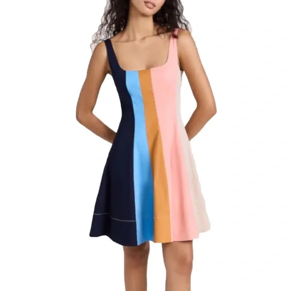 imagine it strapless mini dress blue Light Blue Strapless Mini Dress - Off Center Slit | Mable